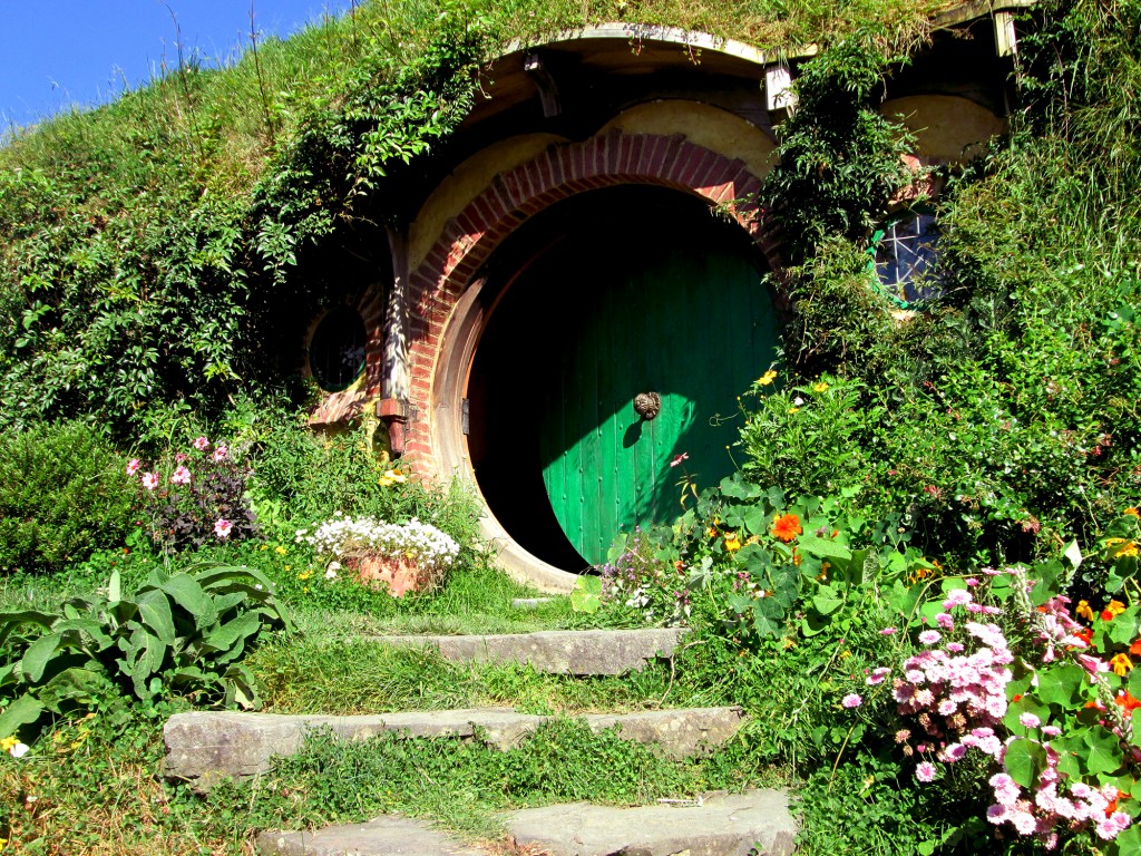 Hobbiton é onde fica Bag End, toca do Bilbo!