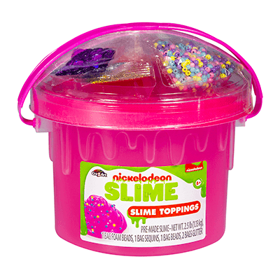 O Slime é a febre entre as crianças, e nos Estados Unidos você consegue encontrar versões super divertidas e até mesmo kits para criar seu próprio Slime personalizado!