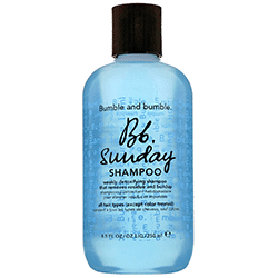 Se você pode investir um pouco, o Bumble & Bumble Sunday Shampoo é a opção ideal para cabelos oleosos!